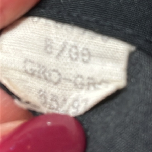 Tommy Hilfiger BLACK polyester dress Pants Women Size 11 Flared Leg, Y2K, 90s - Picture 10 of 13